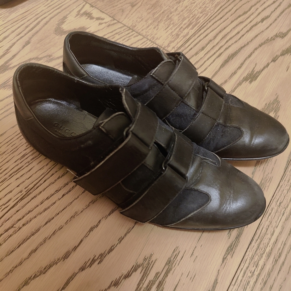 Gucci trainers monogram 90s